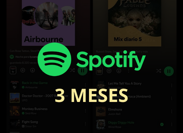 Spotify 3 meses