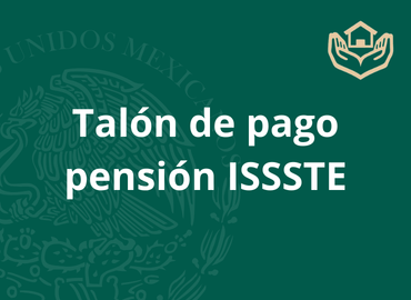 Talón de pago pensión ISSSTE